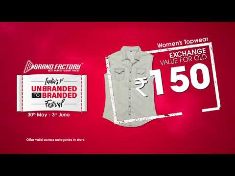 Brand Factory Unbranded to Branded festival- Women's top