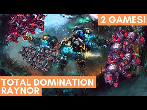 RAYNOR DOMINATES AIR AND GROUND - Weekly Brawl [SC2 Direct Strike]