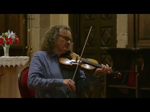 Martin Hayes' acoustic concert in ancient monastery, Asturias, Spain