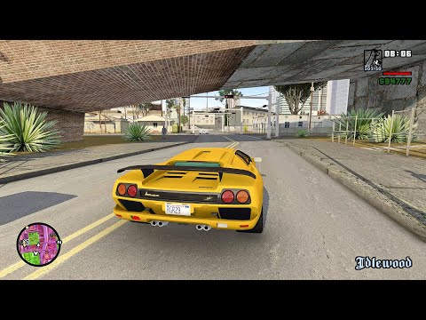 GTA San Andreas 4K Gameplay Part 25 - The Green Sabre - GTA San (4K 60FPS PC)