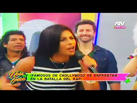 HOLA A TODOS 30/06/16 LOS FAMOSOS DE LA FARÁNDULA SE ENFRENTAN EN UNA DIVERTIDA BATALLA DE RAP 2/2
