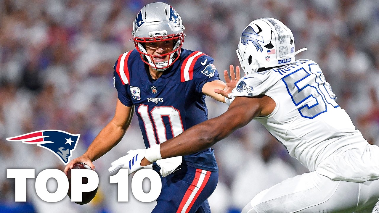 Top 10 New England Patriots Plays of the 2025 NFL Season