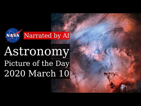 APOD: 2020-03-10 - Wide Field: Fox Fur, Unicorn, and Christmas Tree (Narrated by Amy)