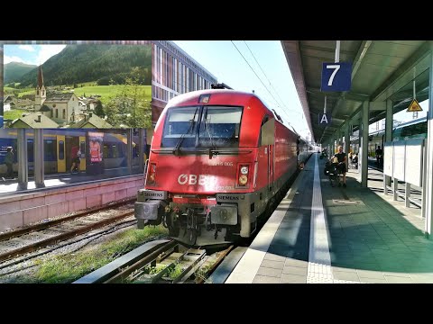 ÖBB/DB EuroCity 86 Brenner Verona Porta Nuova - München Hbf via der Brennerpass & Innsbruck Hbf