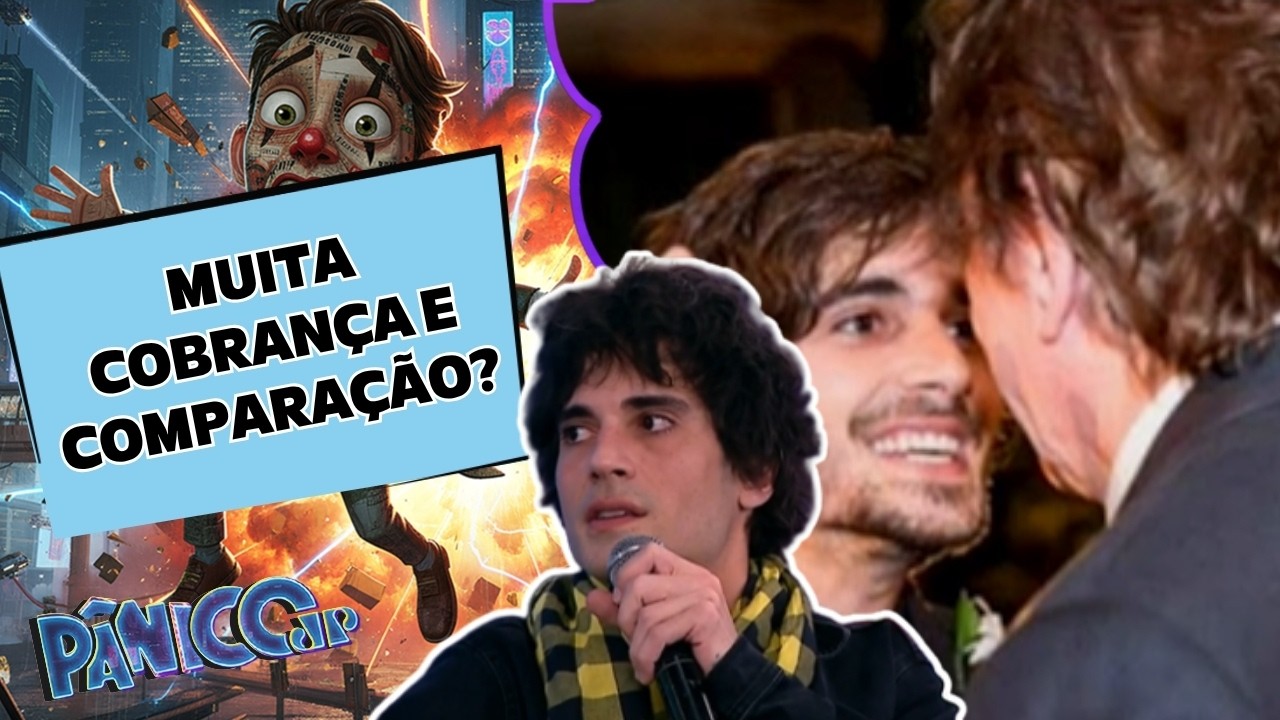 "É MUITA COBRANÇA!": FIUK DESABAFA NO PÂNICO SOBRE SER FILHO DO FÁBIO JÚNIOR