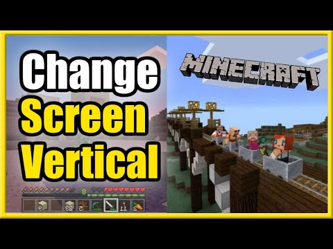 EPIC Minecraft Split Screen HACKS - Vertical Orientation!