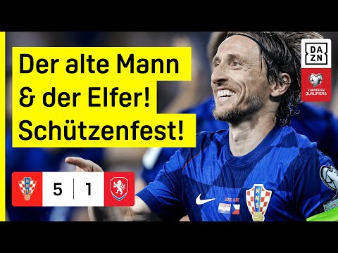 Kroatien - Tschechien | European Qualifiers | DAZN Highlights
