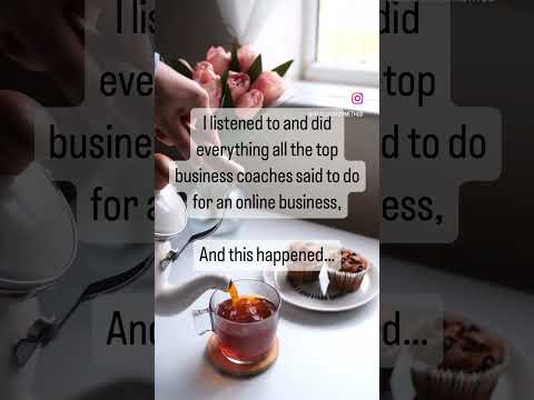 I quit listening to all the top business coaches!