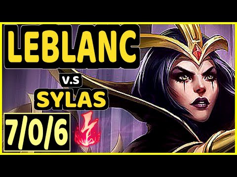 ABBEDAGGE (LEBLANC) vs SYLAS - 7/0/6 KDA MID CHALLENGER GAMEPLAY - EUW