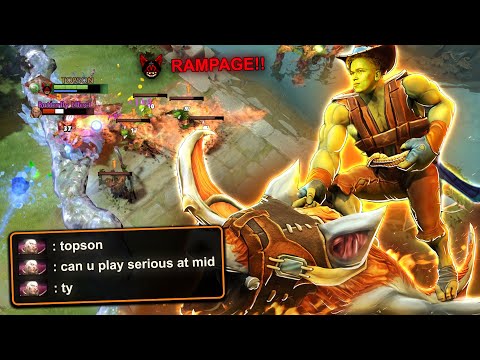 Invoker Player ASKS Topson and this is what he gets...