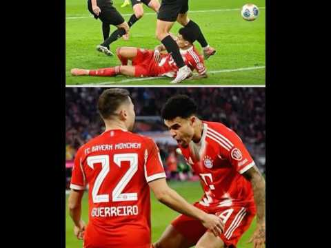 Luis Díaz's CRAZY ASSIST to Raphaël Guerreiro's goal | Bayern vs St Pauli | Bundesliga