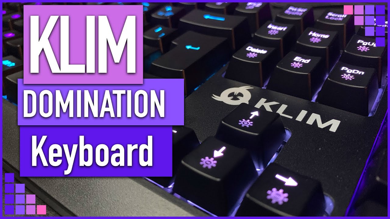 KLIM Domination Mechanical Keyboard Review (English) Gaming RGB