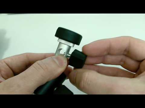 Kugelkopf-Blitzneiger mit Reflektorschirm-Halterung - by www.enjoyyourcamera.com