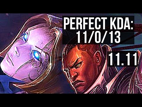 ORIANNA vs LUCIAN (MID) | 11/0/13, Legendary, 1.0M mastery | EUW Diamond | v11.11