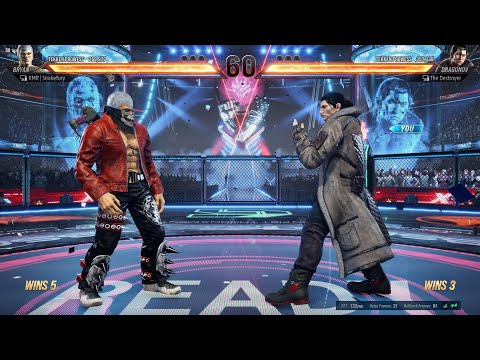 TEKKEN 8 KMR | Snake Fury Bryan Vs WinterSoldier Dragunov Crazy Fight....