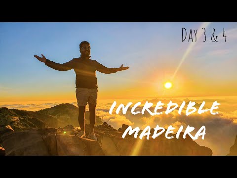 Madeira 4K - Portugal - 2021 | Day 3 &4 | Incredible Madeira Island | Funchal | Toboggan Ride