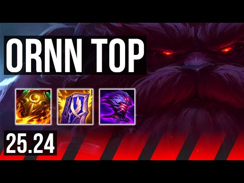 ORNN vs GAREN (TOP) | Good KDA: 9/1/18, 31K damage | EUW Grandmaster | 25.24