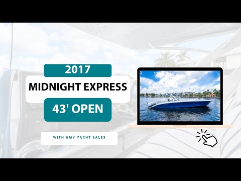 Midnight Express 43 Open video