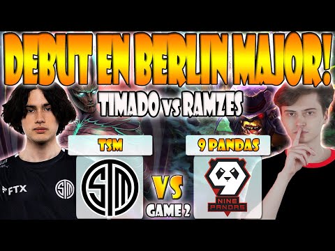 TSM VS 9 PANDAS BO2[GAME 1] TIMADO, BRYLE VS RAMZES666 - ESL ONE BERLIN MAJOR 2023 - DOTA