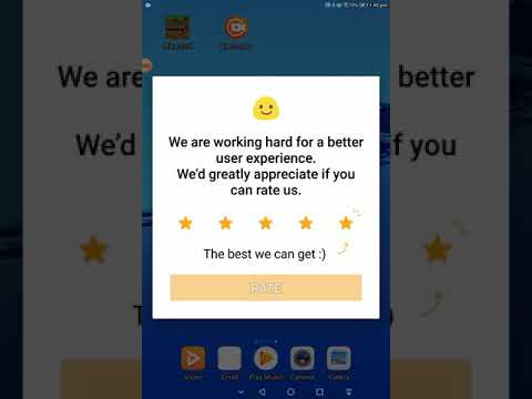Minecraft gameplay on Huawei mediapad T5