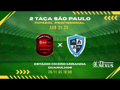 🏆 Taça SP - Flamengo de Pirajuí F.C X Arujaense Sp