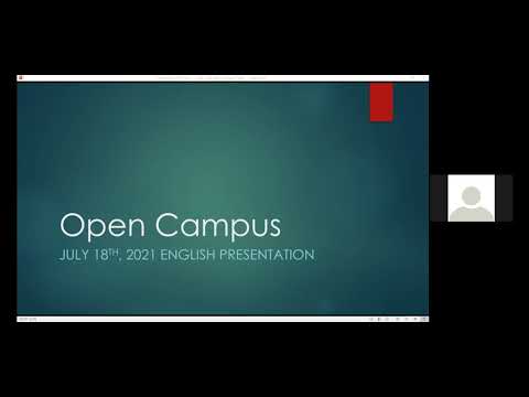 情報学科 【福知山公立大学】オンライン模擬授業「Speaking in an English Environment（英語で語り合おう）」（地域経営学部・WALSH Anthony 准教授）
