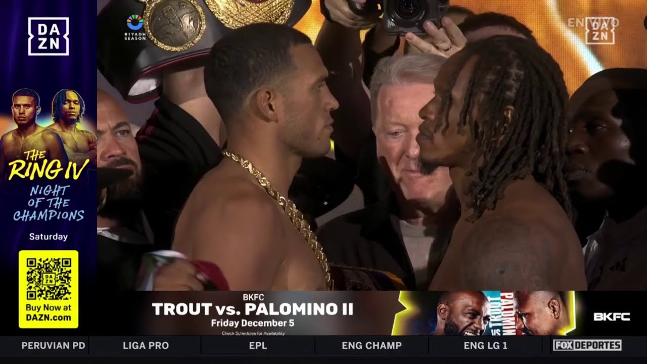 ESTOS SON MIS GALLOS. 🐓💥 Benavidez y Yarde se vieron las caras previo a la pelea, Total Sports