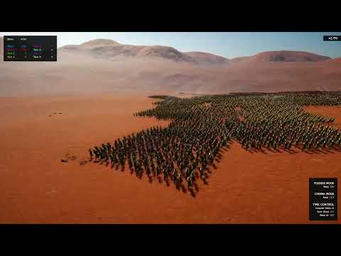 Clash of 25,000 humans and 100,000 undead armies! - Epic Fantasy Battle Simulator [EFBS]