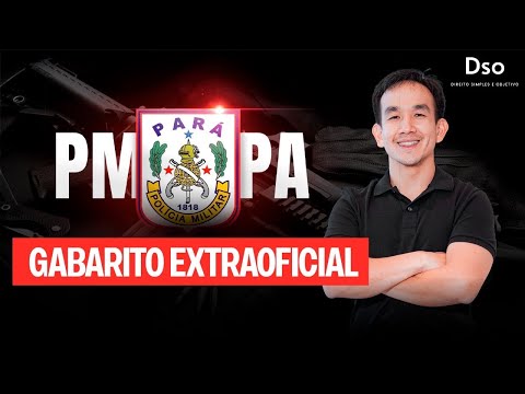 Gabarito Extraoficial PM PA  - Com Direito Simples e Objetivo