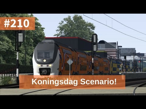 Train Simulator 2017 #210 - Konings VIRM naar Enkhuizen (Koningsdag Scenario)