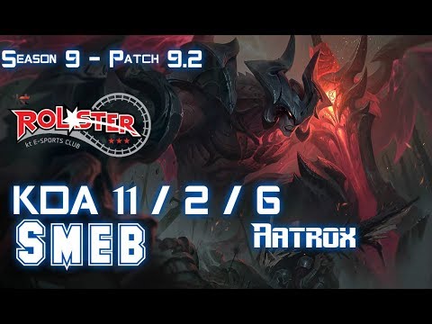 KT Smeb AATROX vs URGOT Top - Patch 9.2 KR Ranked