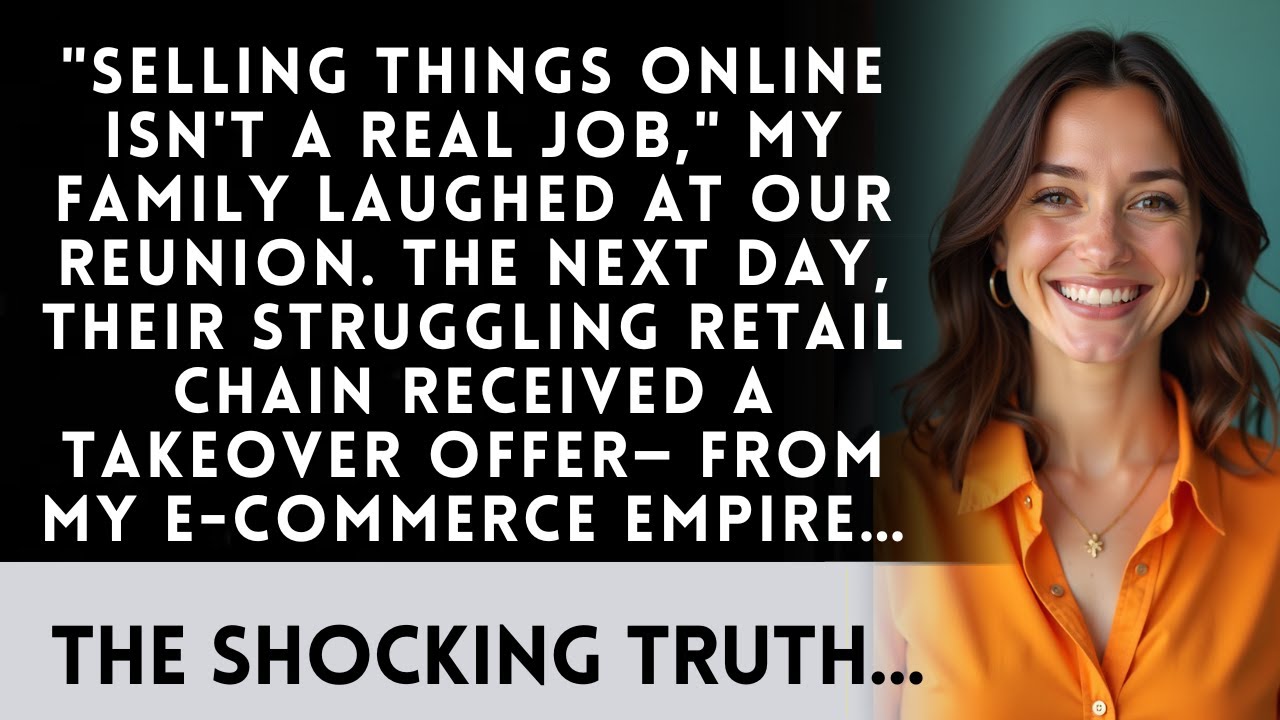 They Mocked My Online Business At The Reunion—Then Their Company's Buyout Email Arrived