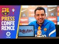 ? LIVESTREAM: XAVI PRESS CONFERENCE (BARÇA - CELTA)