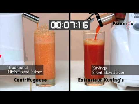 Extracteur de jus électrique gris grande ouverture Kuving´s B9700 - Tom  Press