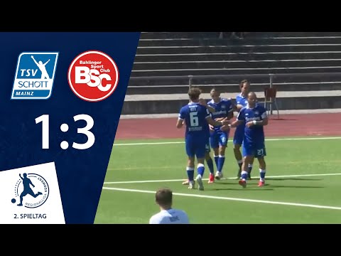 Bahlingen holt die Punkte nach Hause | TSV Schott Mainz - Bahlinger SC | 2. Spieltag RLSW