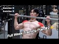 Weekly Workout Routine 2 7 Day Training Plan Fitnesstips Fitnessmotivation Muscleactivation