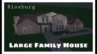 Speed Build Bloxburg Family House 100k Kênh Video Giải Trí - 
