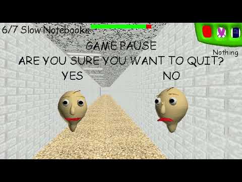 Baldi's Basics Super Slow Edition