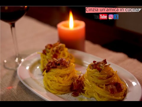 SPAGHETTI CREMA DI RICOTTA ZAFFERANO E GUANCIALE #ricettesemplici #ricettetradizionali #spaghetti