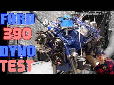 Stock Rebuilt Ford 390 GT Dyno Tested