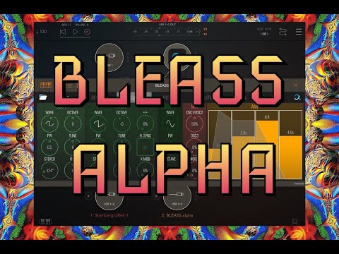 BLEASS Alpha - One Synth - One Sound - Vangelis Style Patch - Demo for the iPad