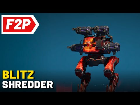 War Robots: Blitz Shredder Gameplay (No Commentary) - WR F2P
