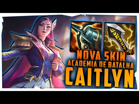 A NOVA SKIN DA CAITLYN VAI VIR COM UMAS ANIMACOES F0D4 DVreve6