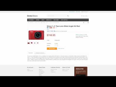 CS-Cart 4 - AddThis Integration - Basic usage