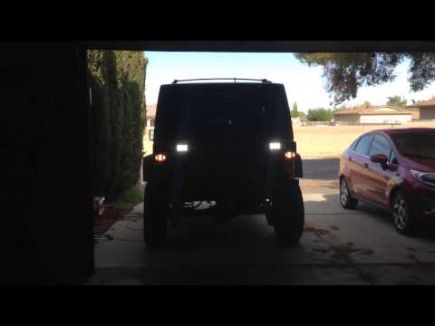 Rear back up lights jeep JK