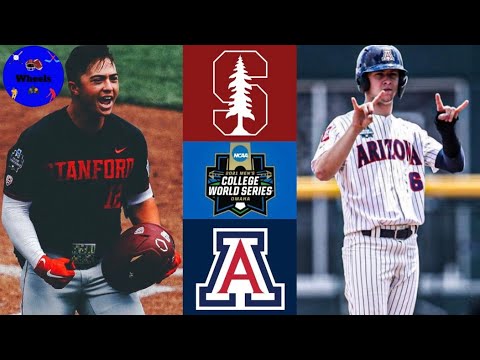 #9 Stanford vs #5 Arizona | College World Series Elimination Game | 2021 College Baseball Highlights