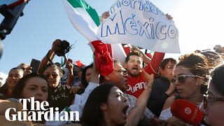 Mexicans protest against migrant caravan: 'We don't want you here'