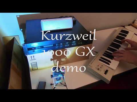 Kurzweil 1000 GX Guitar Rackmount MIDI Module 1988 - Black Bild 12