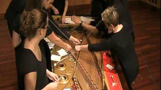 'Entrada' - Stephen Scott - SCU Bowed Piano Ensemble
