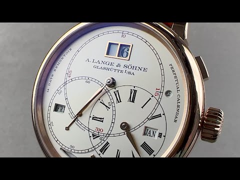 A. Lange & Sohne Richard Lange Perpetual Calendar Terraluna 180.032FE A. Lange & Sohne Watch Review